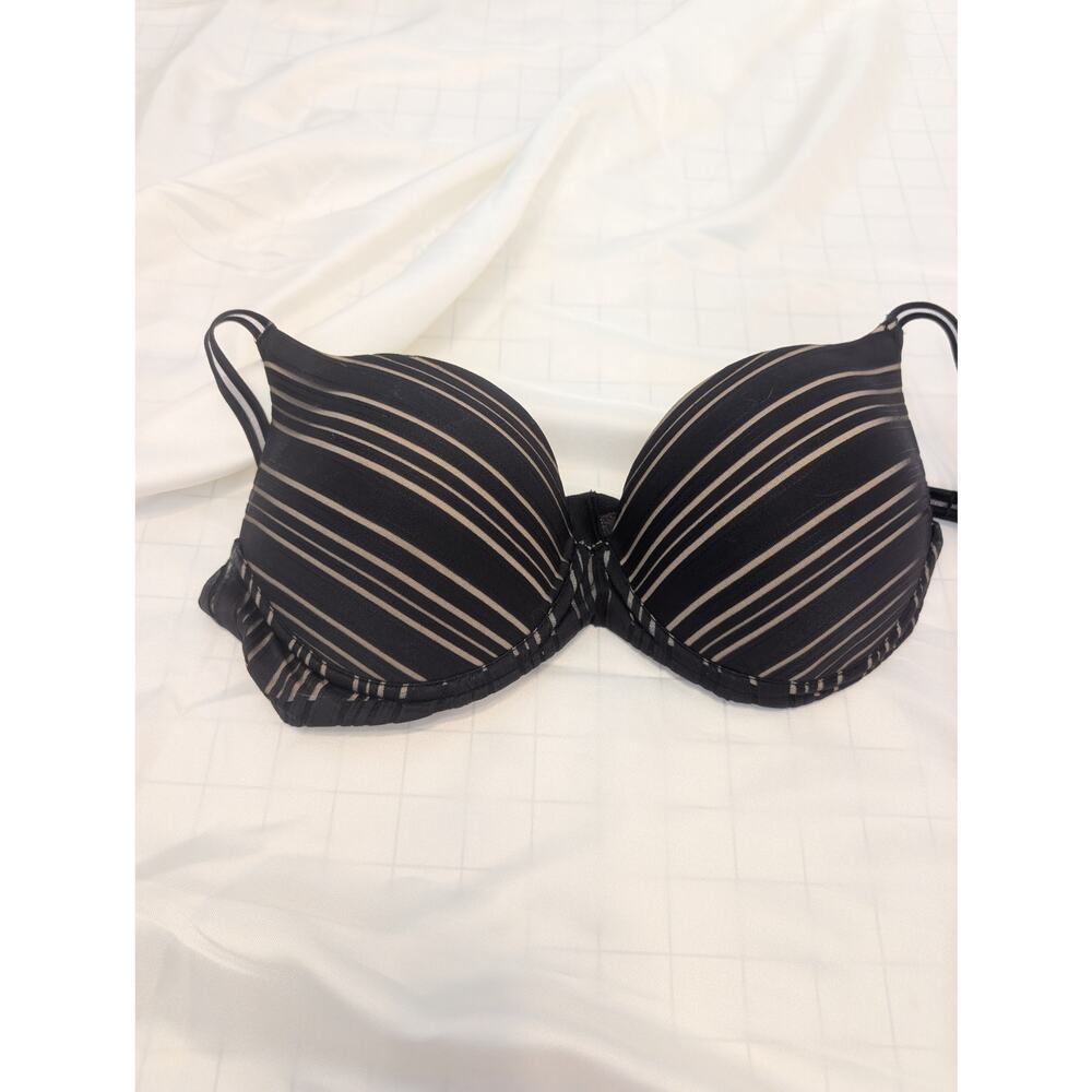 True & Co She Walks in Beauty & Light padded underwire bra Sz 36C